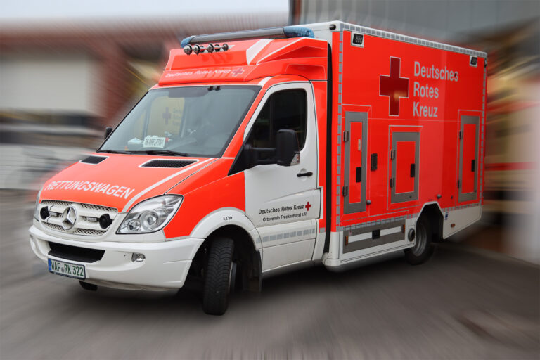 Der neue Rettungswagen