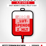 Närrische Blutspende am 11.11. (und anderen Terminen im November)