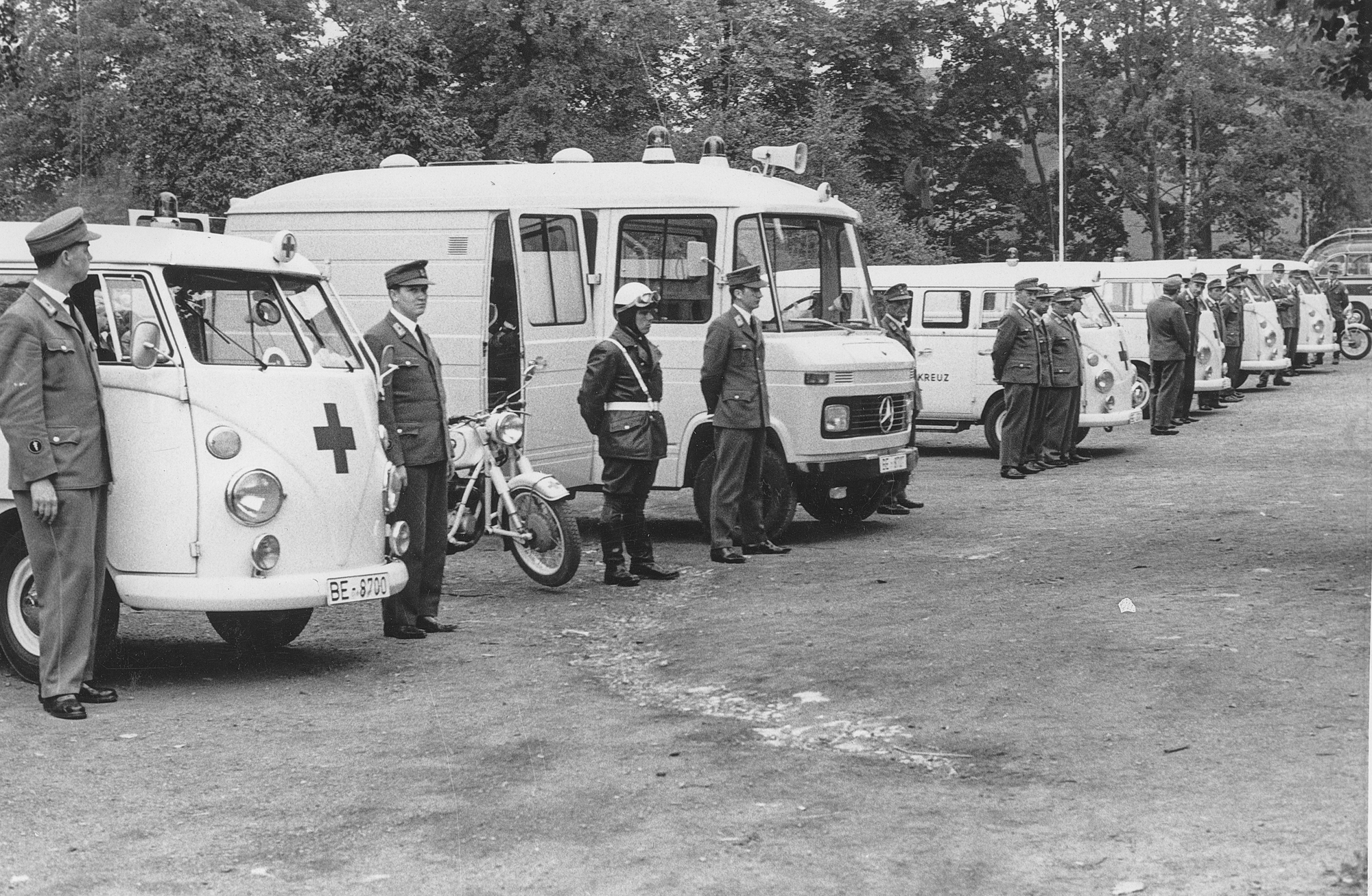 Historische Aufnahme des DRK-Ortsvereins Freckenhorst